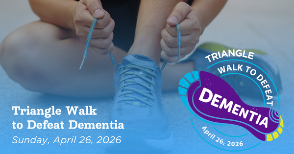 Triangle Walk to Defeat Dementia